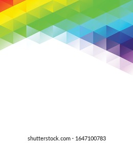 Colorful Grid Mosaic Background, Creative Design Templates