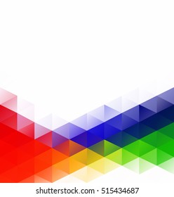 Colorful Grid Mosaic Background, Creative Design Templates
