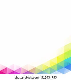 Colorful Grid Mosaic Background, Creative Design Templates