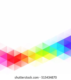 Colorful Grid Mosaic Background, Creative Design Templates
