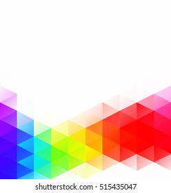 Colorful Grid Mosaic Background, Creative Design Templates