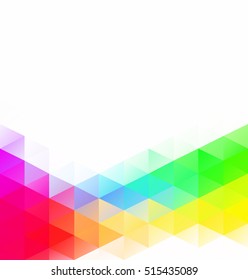 Colorful Grid Mosaic Background, Creative Design Templates