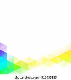 Colorful Grid Mosaic Background, Creative Design Templates