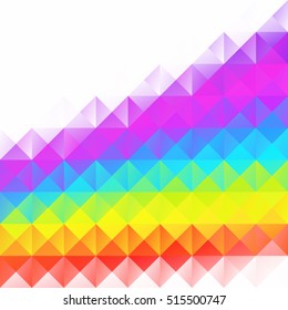 Colorful Grid Mosaic Background, Creative Design Templates