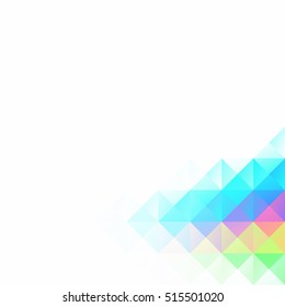 Colorful Grid Mosaic Background, Creative Design Templates