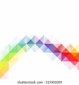 Colorful Grid Mosaic Background, Creative Design Templates