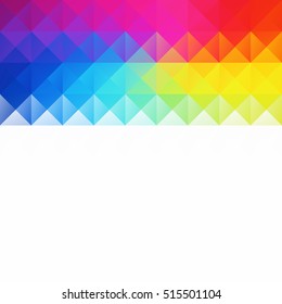 Colorful Grid Mosaic Background, Creative Design Templates