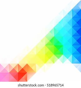 Colorful Grid Mosaic Background, Creative Design Templates