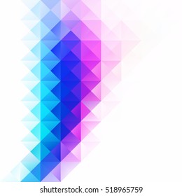 Colorful Grid Mosaic Background, Creative Design Templates