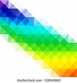 Colorful Grid Mosaic Background, Creative Design Templates