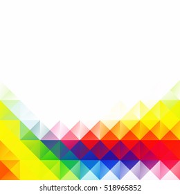 Colorful Grid Mosaic Background, Creative Design Templates