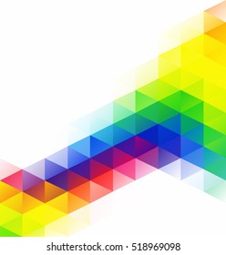 Colorful Grid Mosaic Background, Creative Design Templates