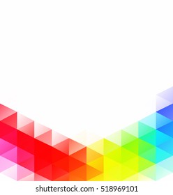 Colorful Grid Mosaic Background, Creative Design Templates