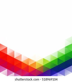Colorful Grid Mosaic Background, Creative Design Templates