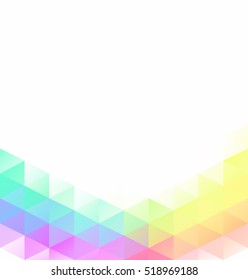 Colorful Grid Mosaic Background, Creative Design Templates