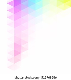 Colorful Grid Mosaic Background, Creative Design Templates