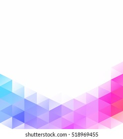 Colorful Grid Mosaic Background, Creative Design Templates