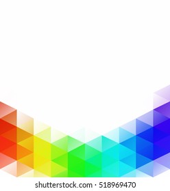 Colorful Grid Mosaic Background, Creative Design Templates