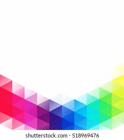 Colorful Grid Mosaic Background, Creative Design Templates