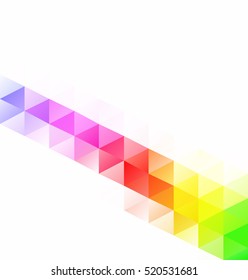 Colorful Grid Mosaic Background, Creative Design Templates