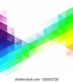 Colorful Grid Mosaic Background, Creative Design Templates