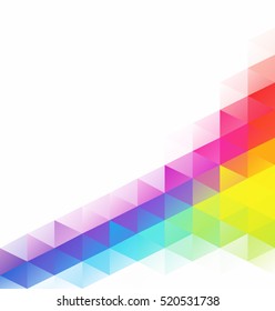 Colorful Grid Mosaic Background, Creative Design Templates