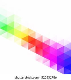Colorful Grid Mosaic Background, Creative Design Templates