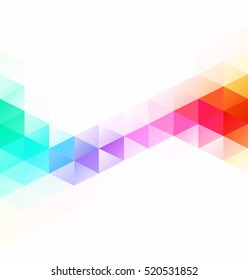 Colorful Grid Mosaic Background, Creative Design Templates
