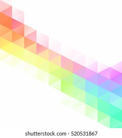 Colorful Grid Mosaic Background, Creative Design Templates