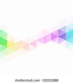 Colorful Grid Mosaic Background, Creative Design Templates