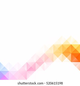 Colorful Grid Mosaic Background, Creative Design Templates