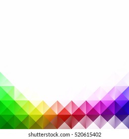 Colorful Grid Mosaic Background, Creative Design Templates