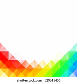 Colorful Grid Mosaic Background, Creative Design Templates