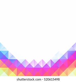 Colorful Grid Mosaic Background, Creative Design Templates