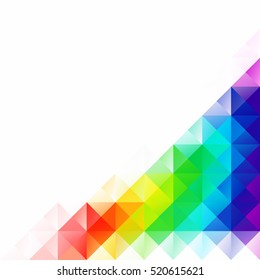 Colorful Grid Mosaic Background, Creative Design Templates