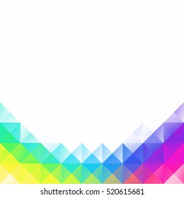 Colorful Grid Mosaic Background, Creative Design Templates