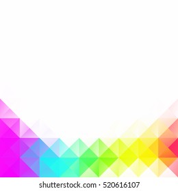 Colorful Grid Mosaic Background, Creative Design Templates