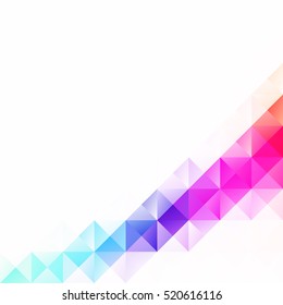Colorful Grid Mosaic Background, Creative Design Templates