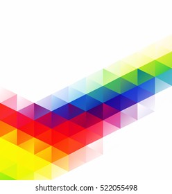 Colorful Grid Mosaic Background, Creative Design Templates