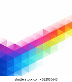 Colorful Grid Mosaic Background, Creative Design Templates