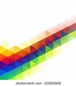 Colorful Grid Mosaic Background, Creative Design Templates