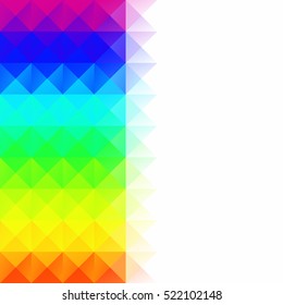 Colorful Grid Mosaic Background, Creative Design Templates