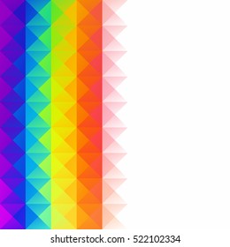 Colorful Grid Mosaic Background, Creative Design Templates