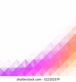 Colorful Grid Mosaic Background, Creative Design Templates
