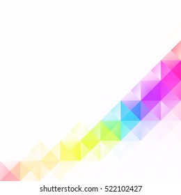 Colorful Grid Mosaic Background, Creative Design Templates