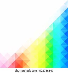 Colorful Grid Mosaic Background, Creative Design Templates