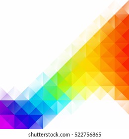 Colorful Grid Mosaic Background  Creative Design Templates