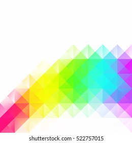 Colorful Grid Mosaic Background, Creative Design Templates