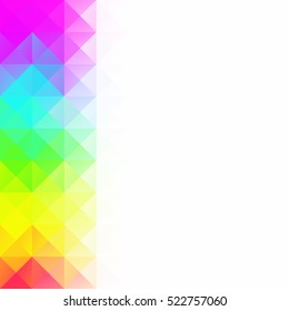 Colorful Grid Mosaic Background, Creative Design Templates