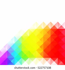 Colorful Grid Mosaic Background, Creative Design Templates